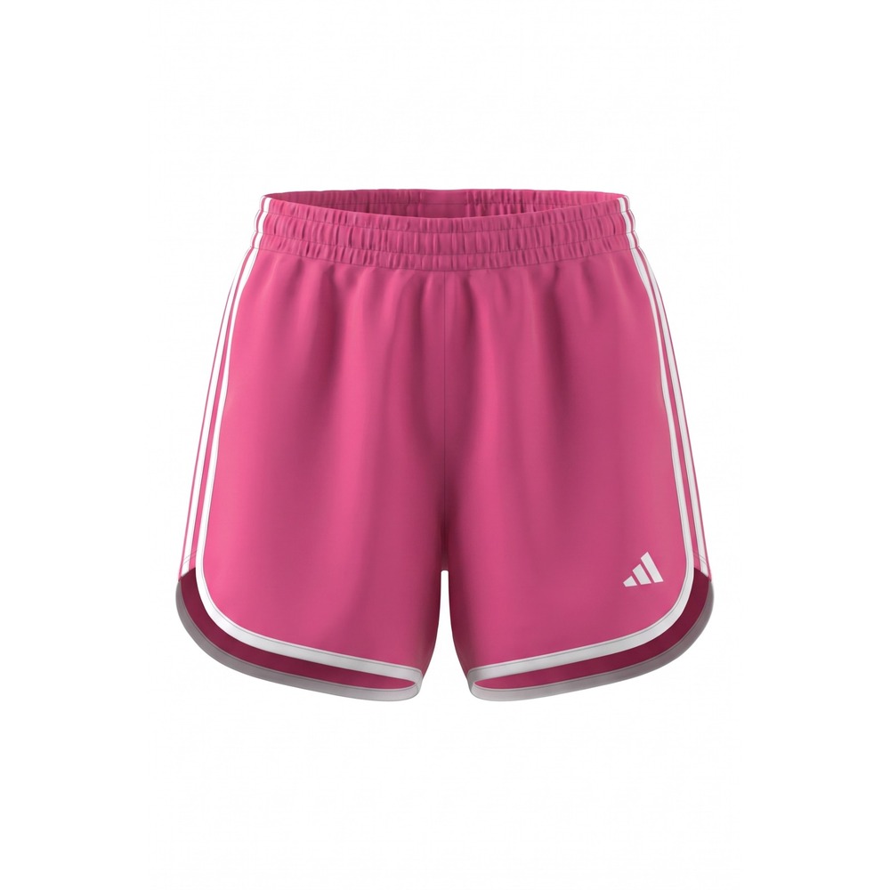 Adidas Pacer 3-Stripes Woven Shorts Womens 1X Pink AEROREADY Running Athletic